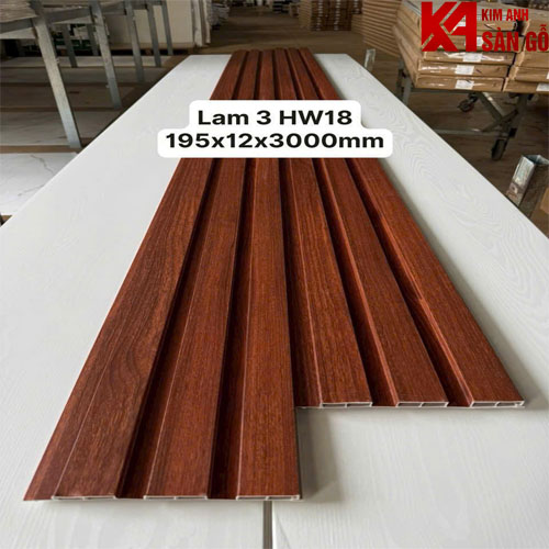 Tấm Ốp Tường Lam 3 Sóng Thấp HW-18